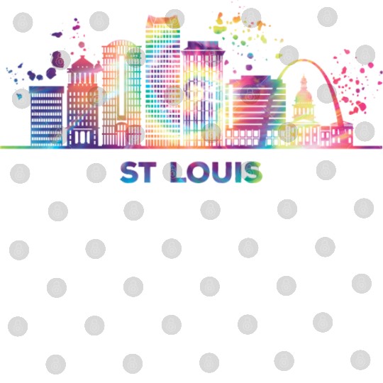 St Louisian Skyline St Louis Digital Files