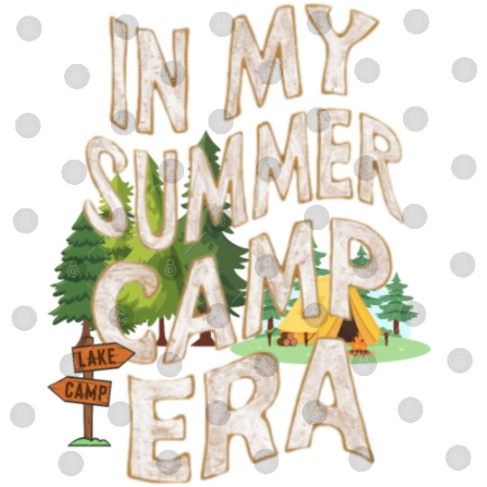 Cute In My Summer Camp Era Groovy Friend Crew Digital Files