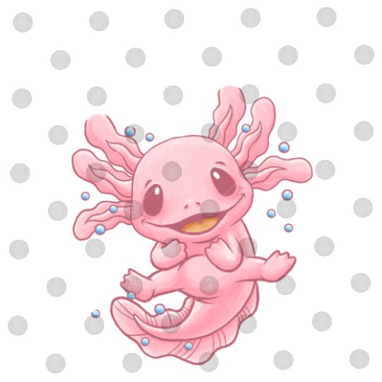 When Cute but Weird at the Same Time Axolotl Anima Digital Files