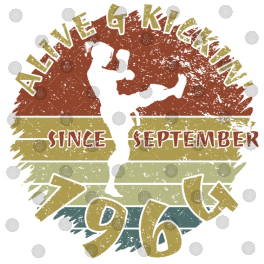 60th birthday Alive and kickin since 09/1964 Digital Files