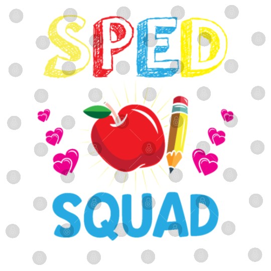 Sped Teacher special education teacher quad Digital Files