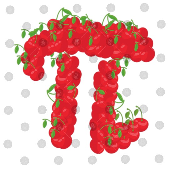 Cherry Pi Day Funny Pie Cherries 3.14 Science Digital Files