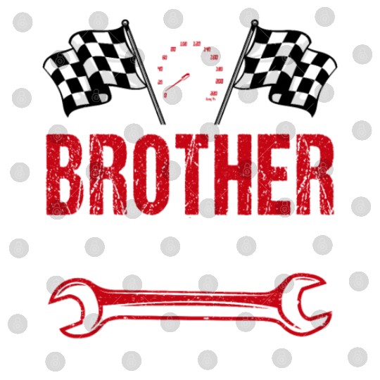 Race Car Birthday Racing Family Brother Pit Crew Digital Files