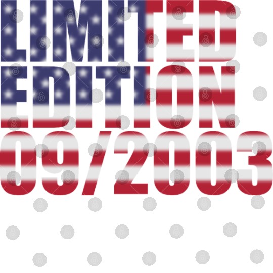 21st birthday Limited Edition USA 09/2003 Digital Files