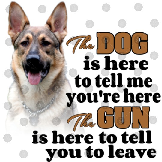 German Shepherd Gun Owner Digital Files