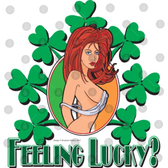 Feeling Lucky Girl Digital Files