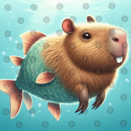 The capybara-fish Digital Files