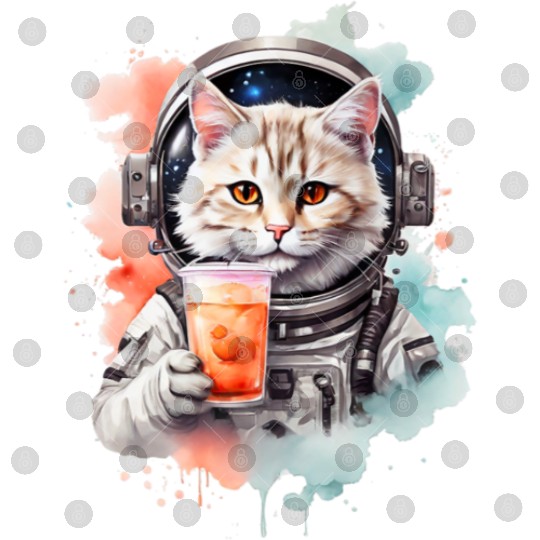 Space Cat Japanese Retro Kawaii Cute Kawaii Astron Digital Files