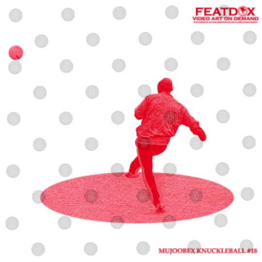 Red and Pink Knuckleball 18 Digital Files