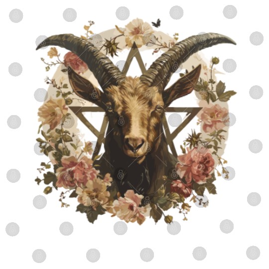 Goat Lucifer Occult Devil Satan For a Heavy Metal Digital Files