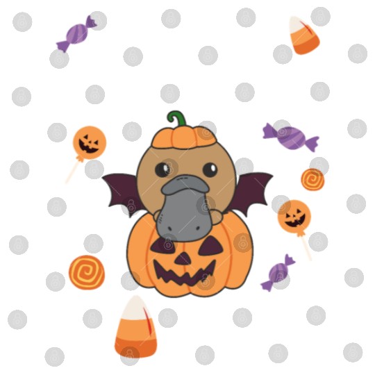Platypus Halloween Trade Brother For Candy Digital Files