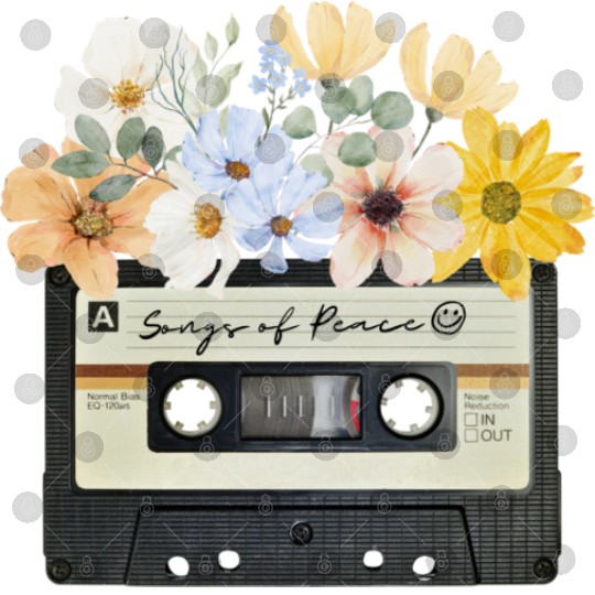 Songs of peace cassette tape Digital Files