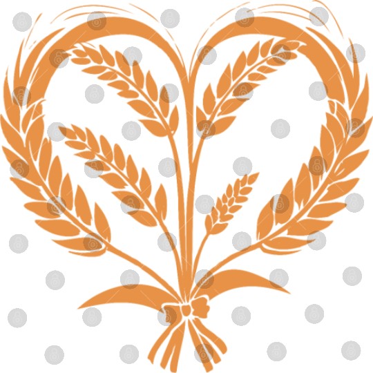 Wheat Cereal Grain Food Lover Funny Design Digital Files