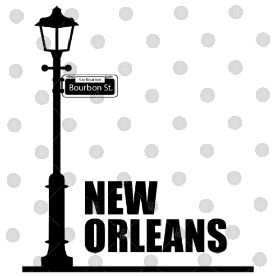 New Orleans - Bourbon Street Digital Files