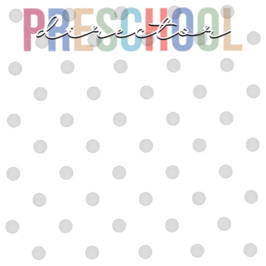Preschool Director School Daycare Teacher Digital Files