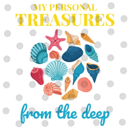 Seashells Collector Beachcomber Sea Shell Ocean Digital Files