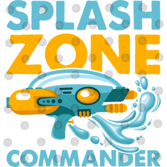 Splash Zone Commander Water Fun Summer Squirt Gun Digital Files