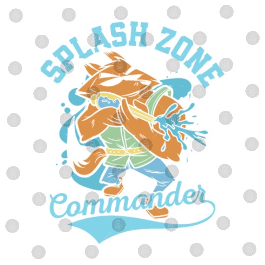 Splash Zone Commander Squirt Gun Summer Water Fun Digital Files