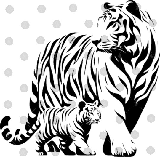 Little Tiger Family Digital Files
