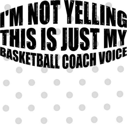 This Is Just My Basketball Coach Voice 4 Digital Files