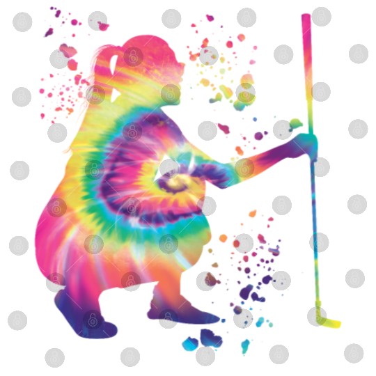 Golfer Colorsplash Kids Miniature Golf Digital Files