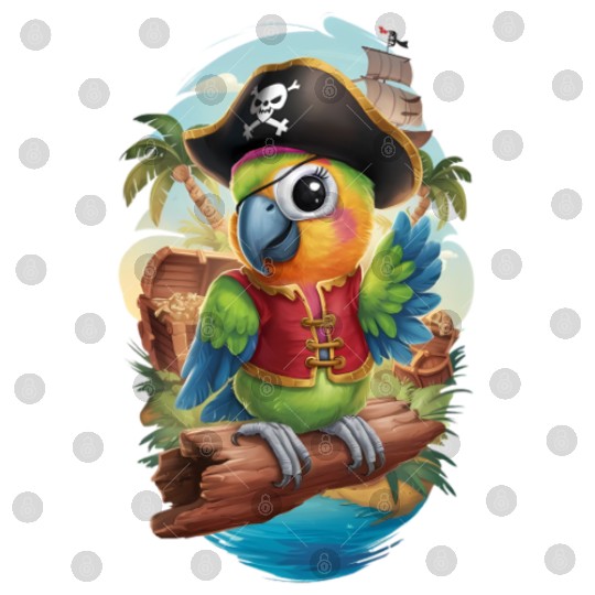 Pirate Parrot Adventure Digital Files
