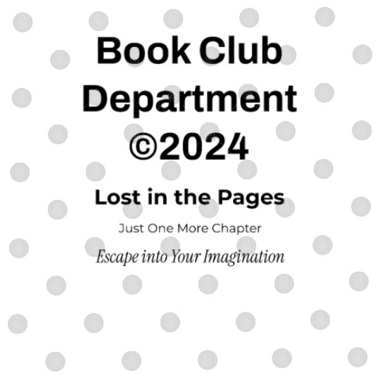 "Book Club" Y2K Streetwear Typography Digital Files