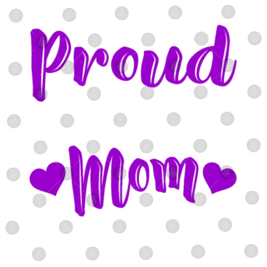 Proud Cheer Mom Cheerleading Mommy Mother's Day Digital Files