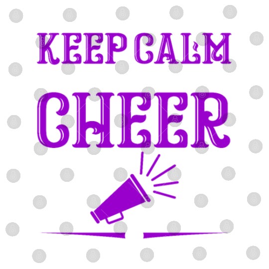 Keep Calm Cheer Mom Cheerleading Mother's Day Digital Files