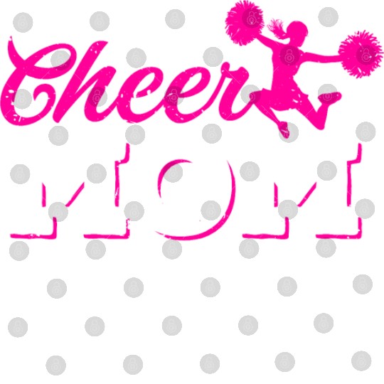Cheer Mom Funny Cheerleading Mommy Mother's Day Digital Files