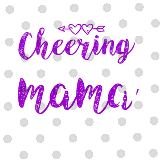 Loves Cheer Mom Cheerleading Mommy Mother's Da Digital Files