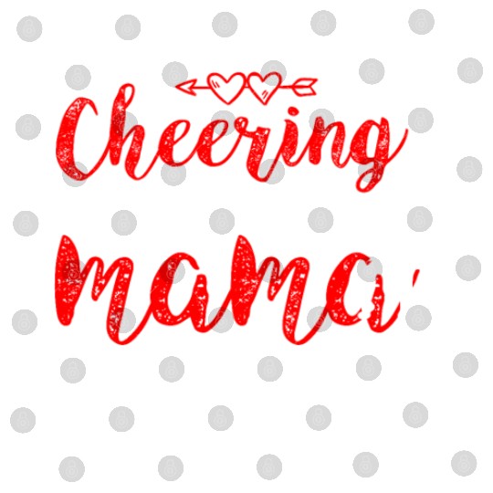 Loves Cheer Mom Cheerleading Mommy Mother's Da Digital Files