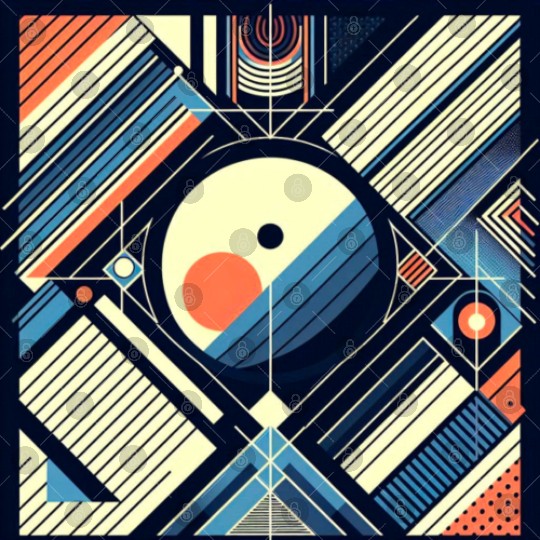 Retro Geometric Shapes 80s 90s Style Digital Files