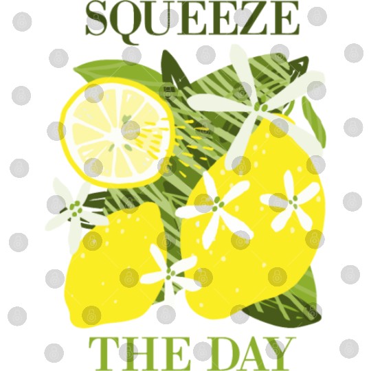 Citrus Lover Squeeze the day Digital Files