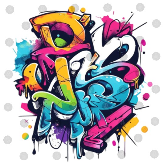 cool winter graffiti Digital Files
