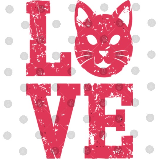 Love funny cat face Digital Files