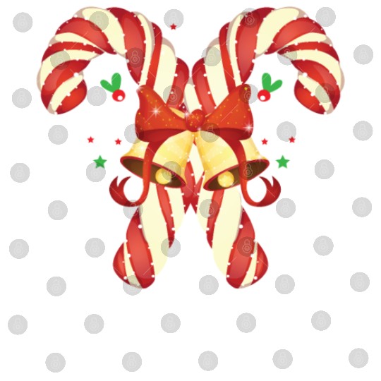 Candy Canes Christmas Matching Group Xmas Holiday Digital Files