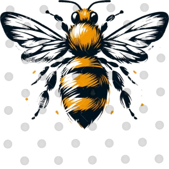 Honey Bee Insect Art 2 Digital Files