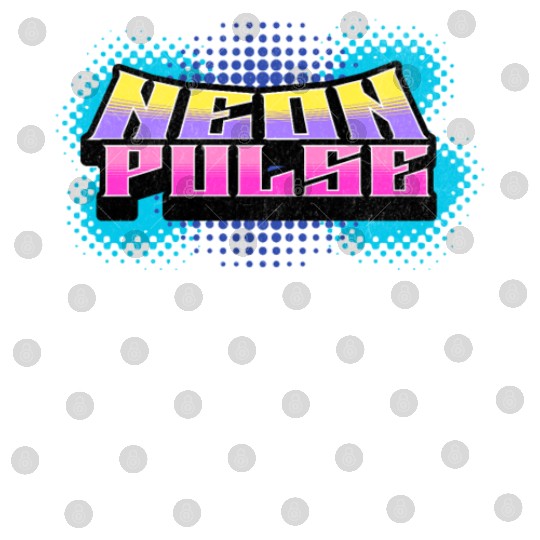 Neon Pulse - Vibrant Y2K Streetwear Vibes Digital Files