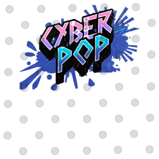 Cyber Pop - Vibrant Y2K Streetwear Aesthetic Digital Files