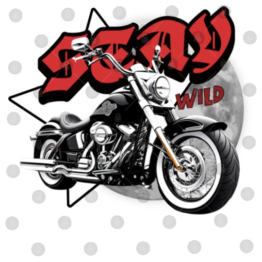 'Stay Wild' Motorcycle, Star, Moon GD Digital Files