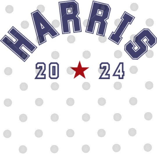 Kamala Harris 2024 Athletic Typography Digital Files