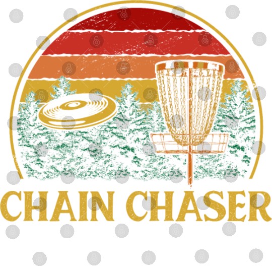 Chain Chaser Disc Golf Sports Golfer Games Outdoor Digital Files