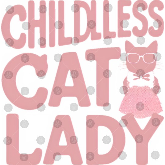 Childless Cat lady Kamala Harris Digital Files