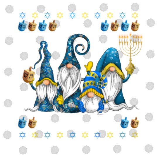 "Hanukkah Gnome" Wishing You a Happy Hanukkah Digital Files
