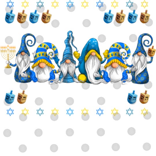 "Hanukkah Gnome" Wishing You a Happy Hanukkah Digital Files