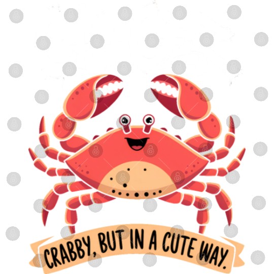 Crabby, But in a Cute Way Cancer Zodiac Sign Digital Files
