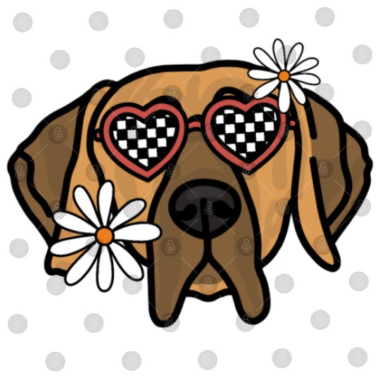 Great Dane Brown Retro Dog Digital Files