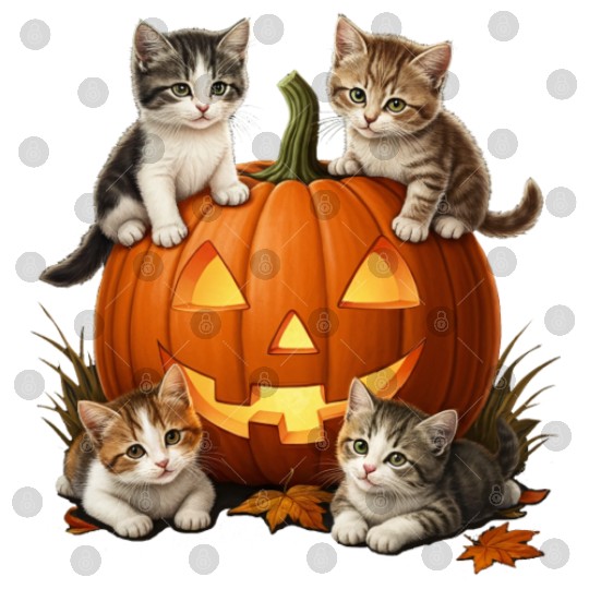 Pumpkin Cat Paws | by Asarteon Digital Files