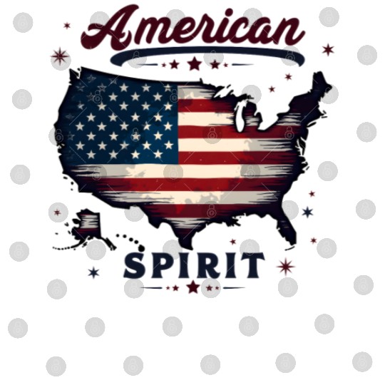 American Spirit Patriotic USA Flag Digital Files
